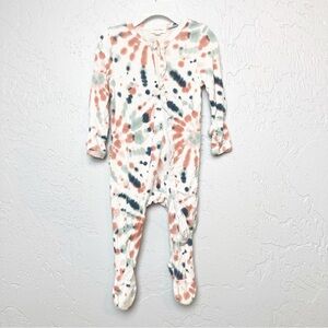 Angel Dear Tie Dye Footie 3-6 months